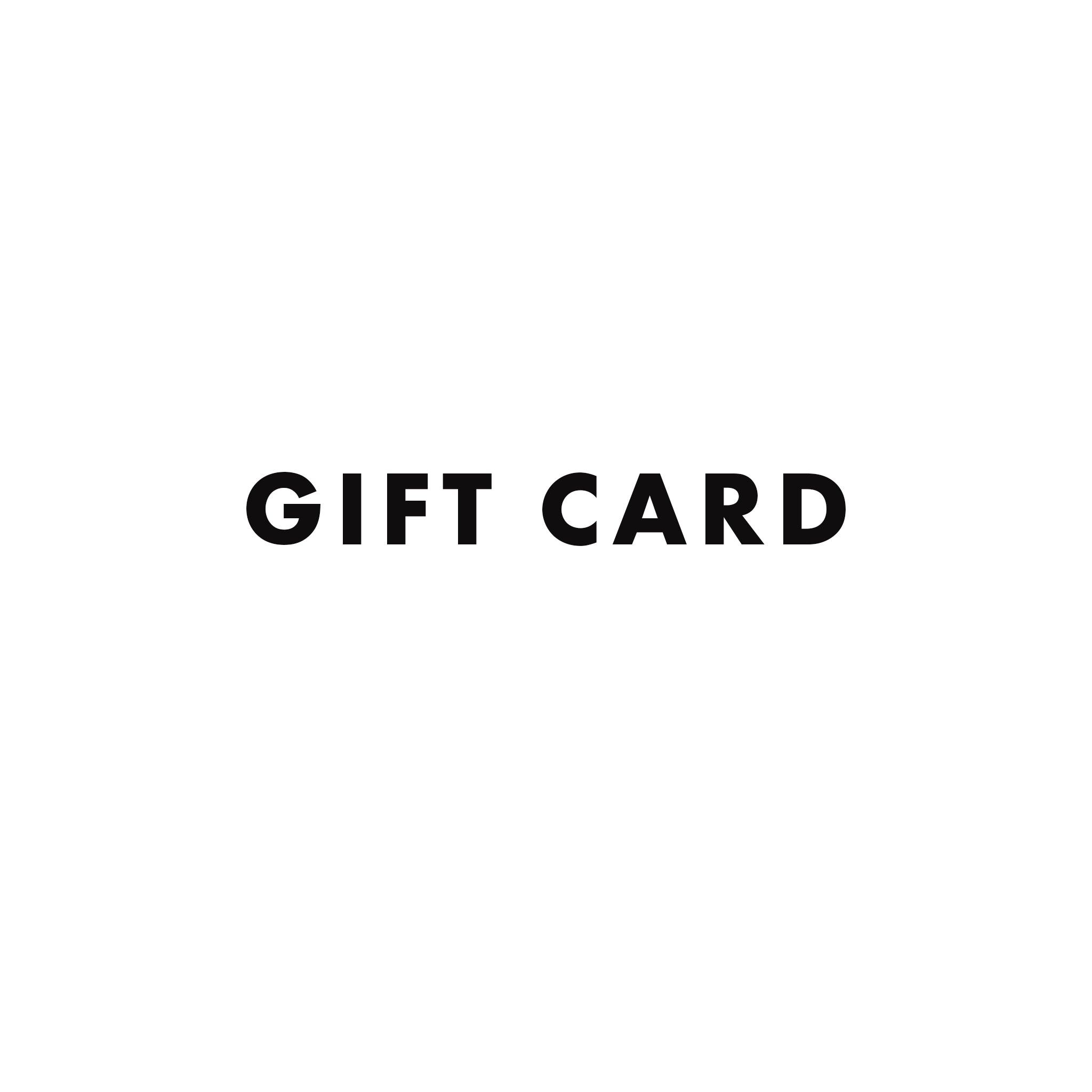 GIFT CARD